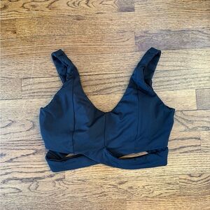 Black Women's Sports Bra